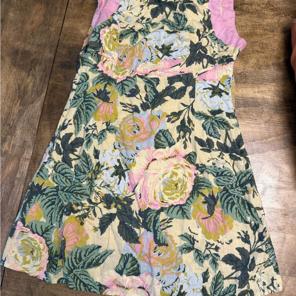 Olivaceous Blush and Lemon Dress